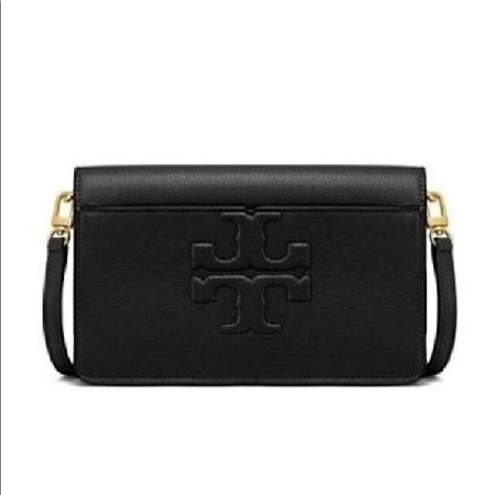 ‘Small Bombe T’ Leather Convertible Crossbody Bag’